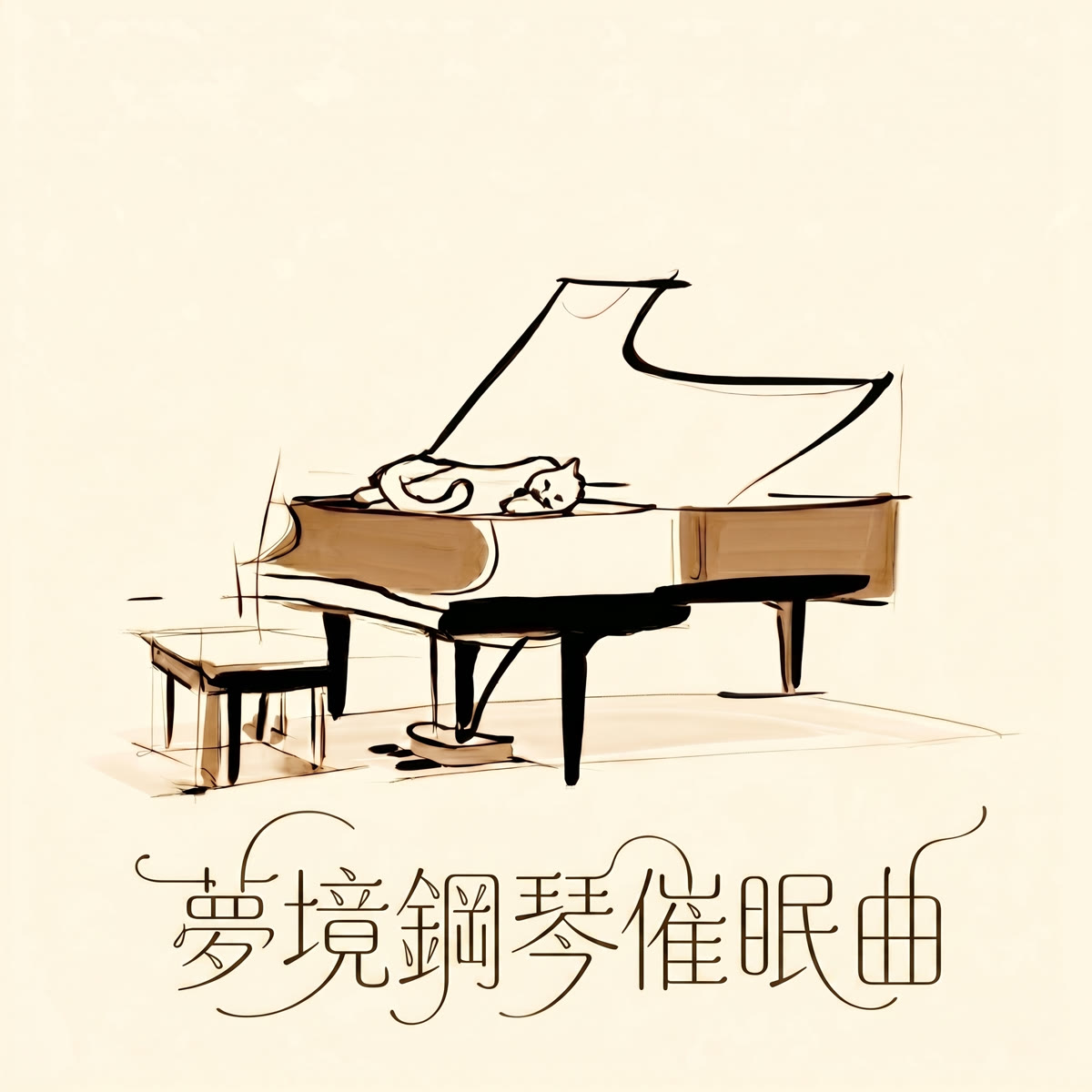 夢境鋼琴催眠曲 專輯封面