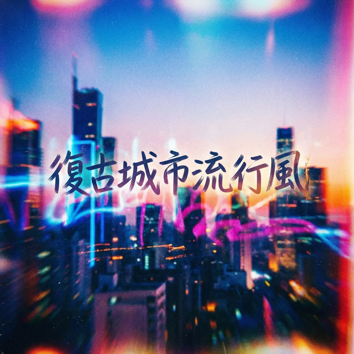 復古城市流行風 專輯封面