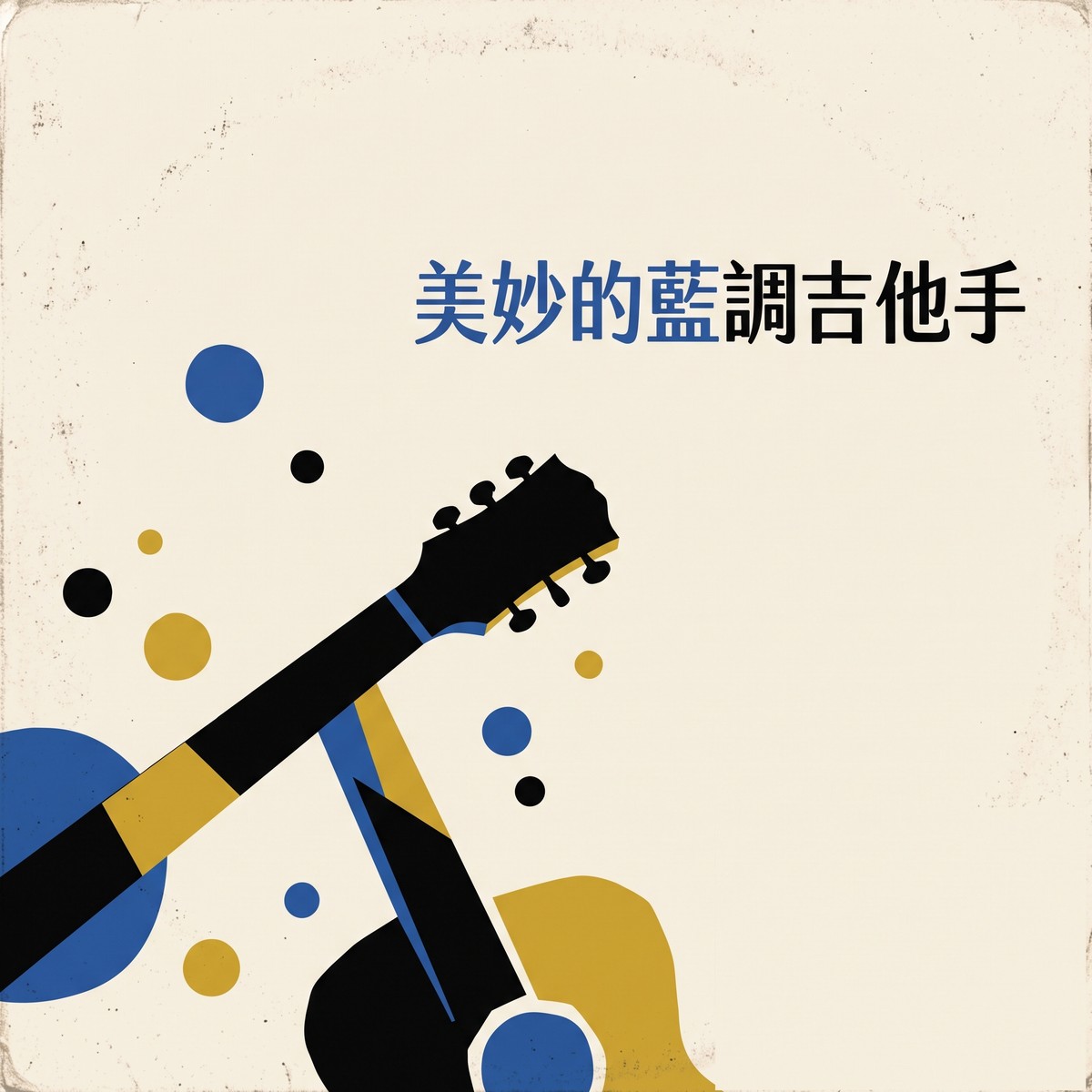 美妙的藍調吉他手 專輯封面