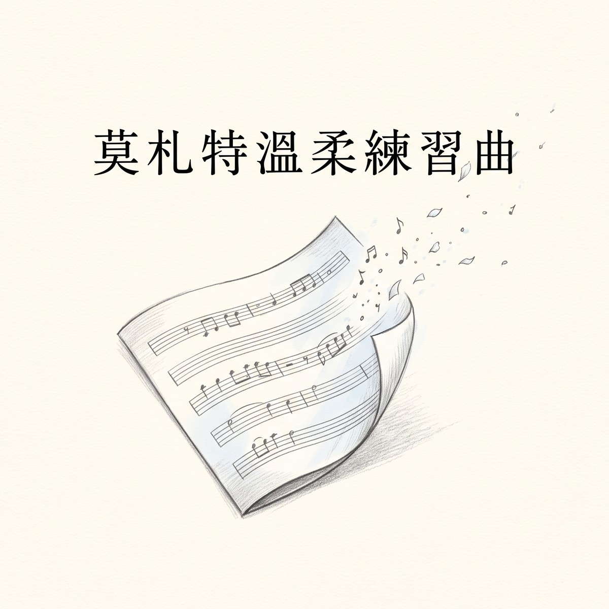 莫札特溫柔練習曲 專輯封面