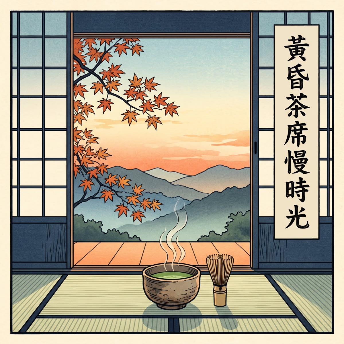 黃昏茶席慢時光 專輯封面