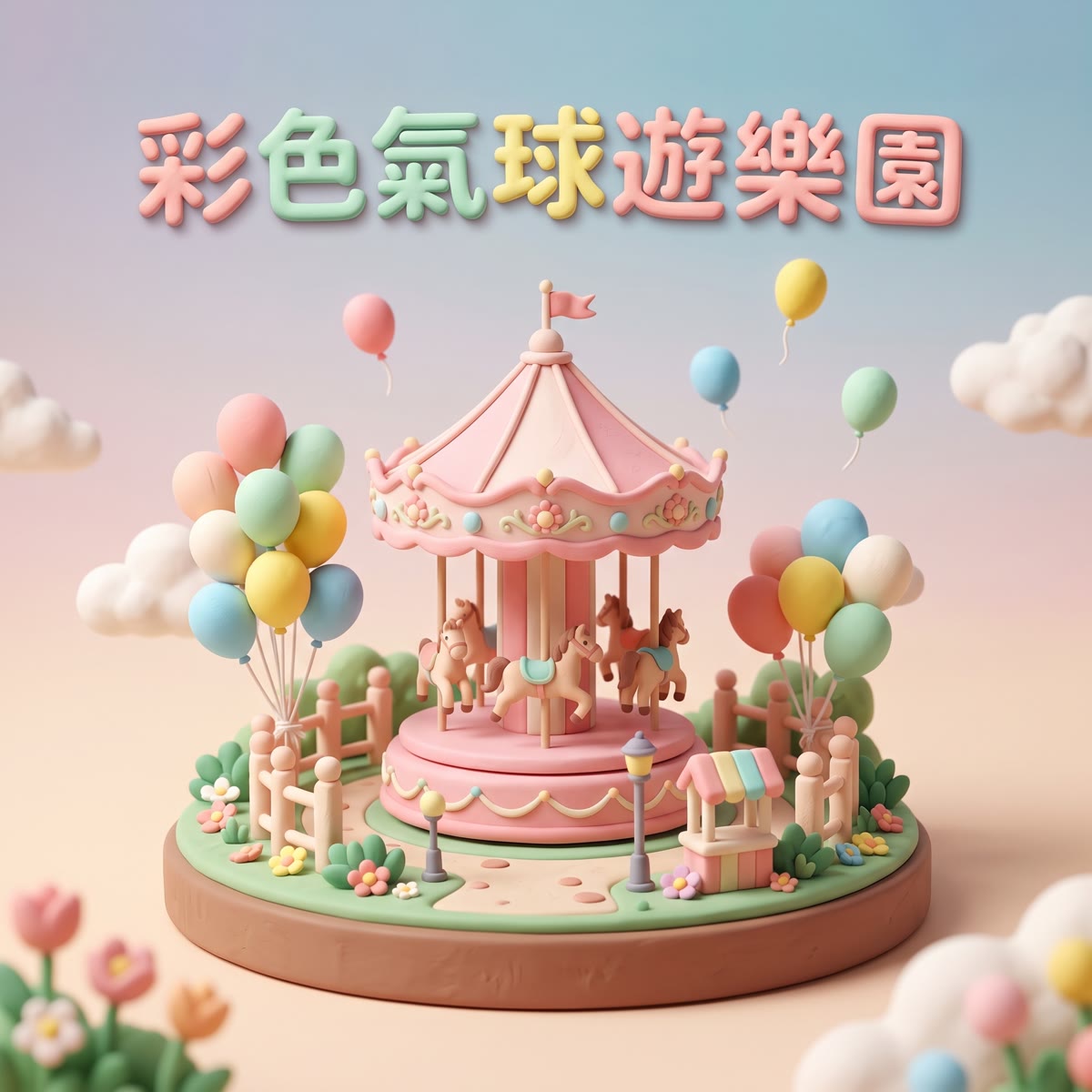 彩色氣球遊樂園 專輯封面