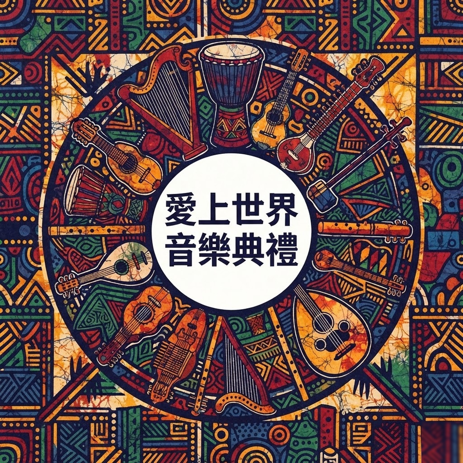 愛上世界音樂典禮 專輯封面