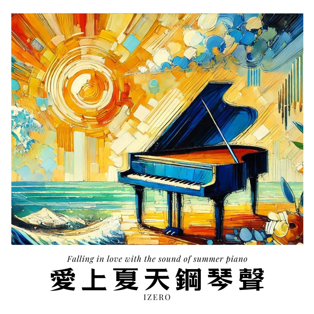 愛上夏天鋼琴聲 專輯封面