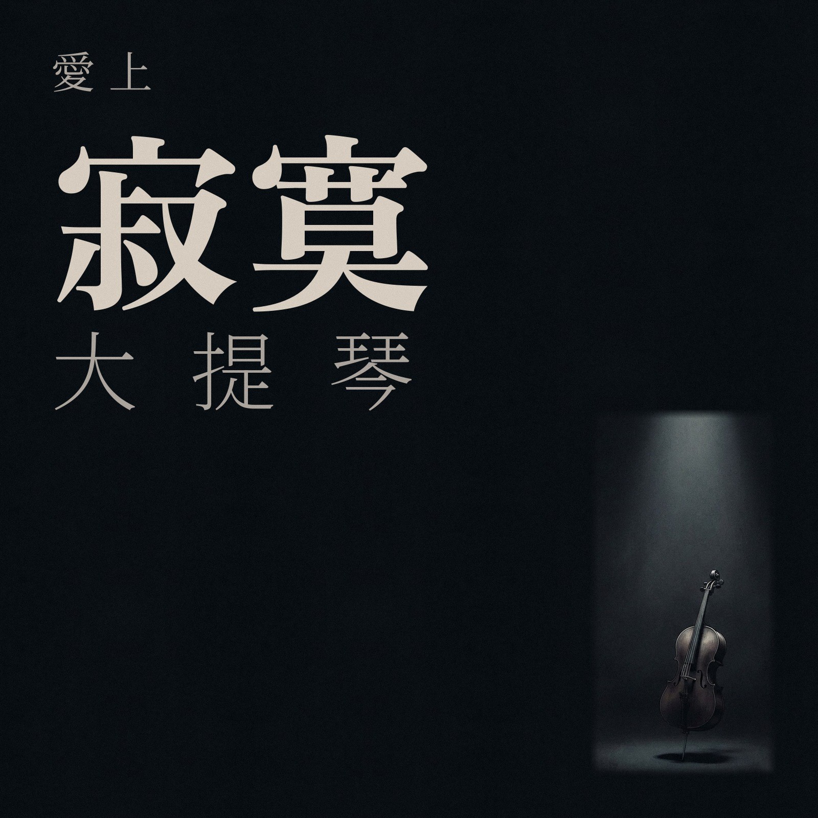 愛上寂寞大提琴 專輯封面
