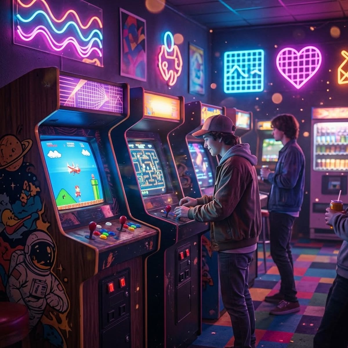 愛上復古遊戲街機 專輯封面