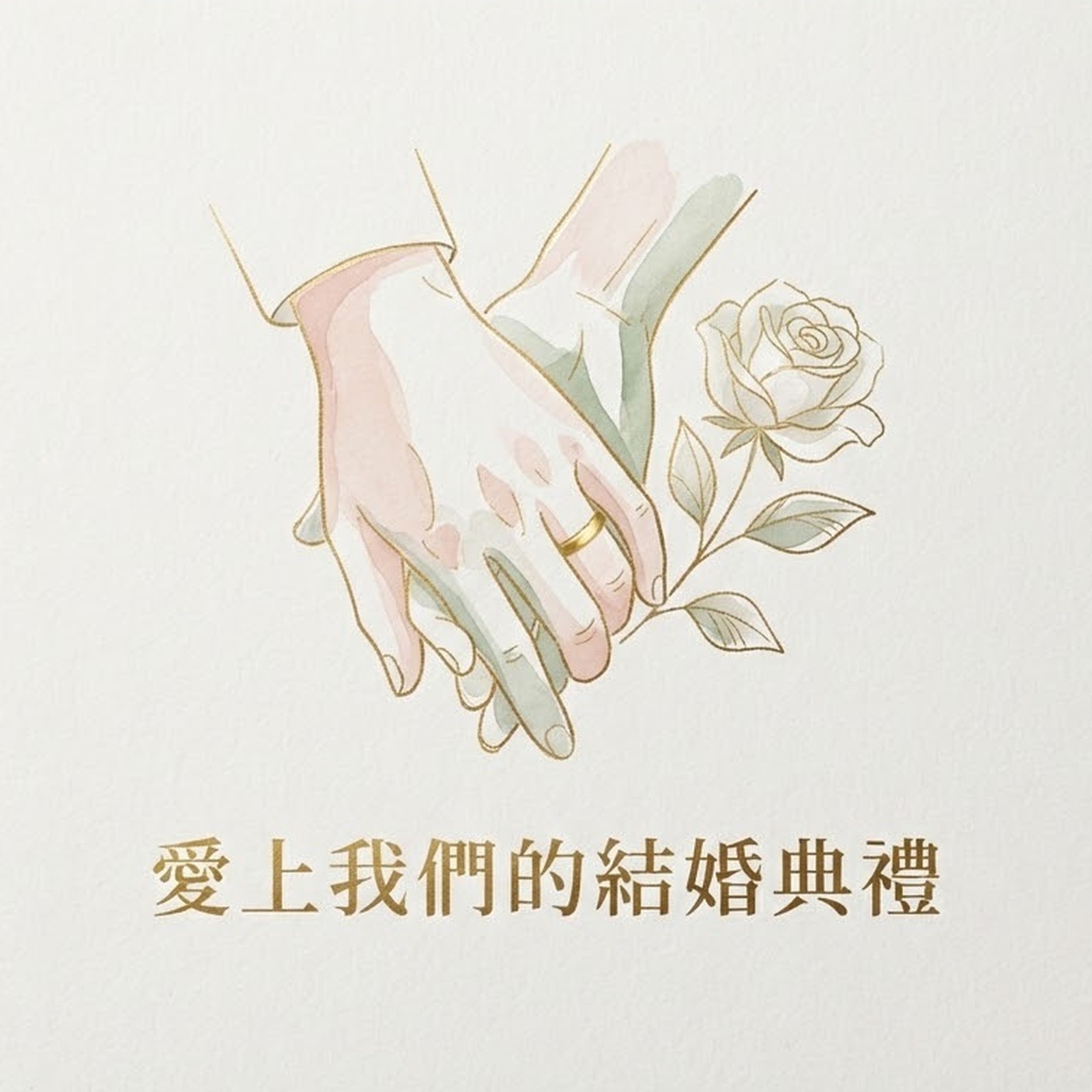 愛上我們的結婚典禮 專輯封面