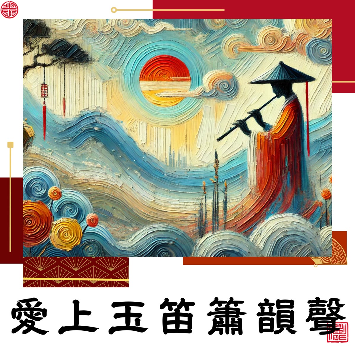 愛上玉笛簫韻聲 專輯封面