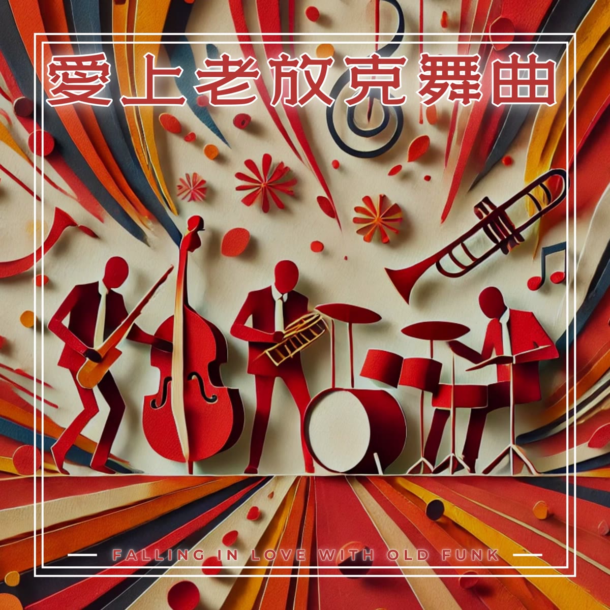 愛上老放克舞曲 專輯封面