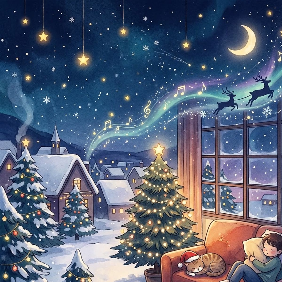 愛上聖誕夜催眠曲 專輯封面