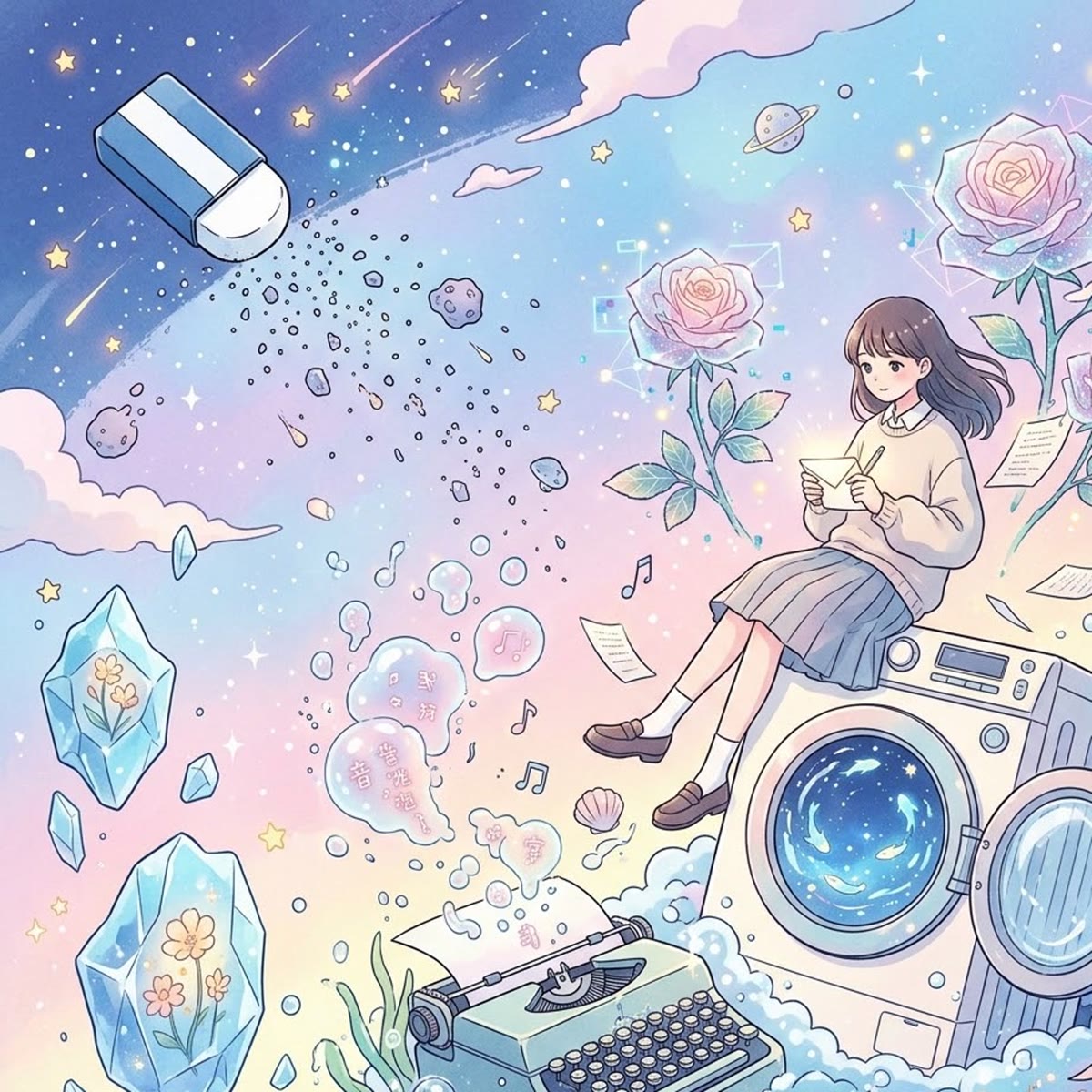 愛上你的一首詩 日文版 專輯封面