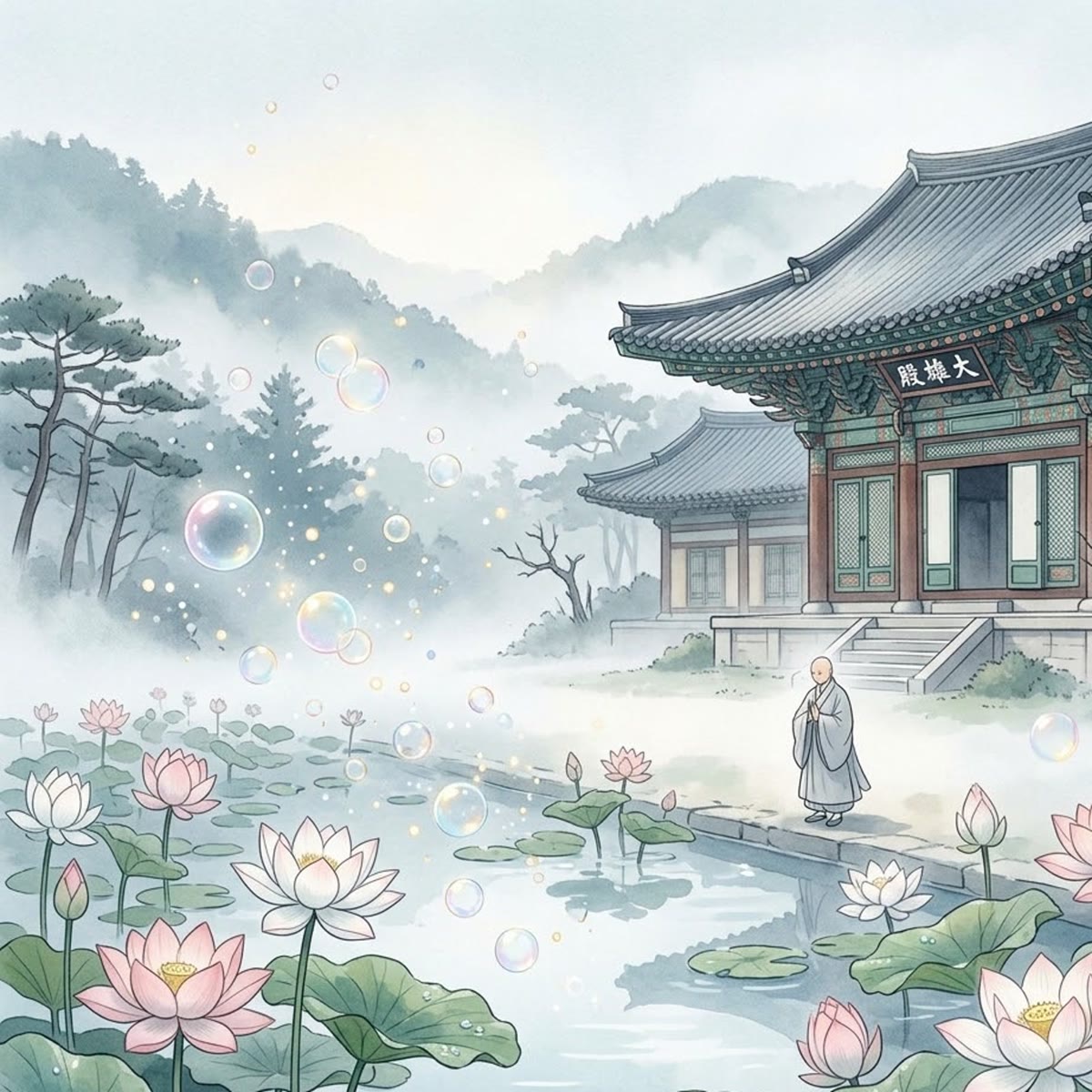 愛上金剛經想法 韓文版 專輯封面