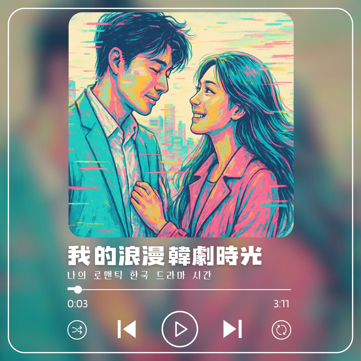 我的浪漫韓劇時光 專輯封面