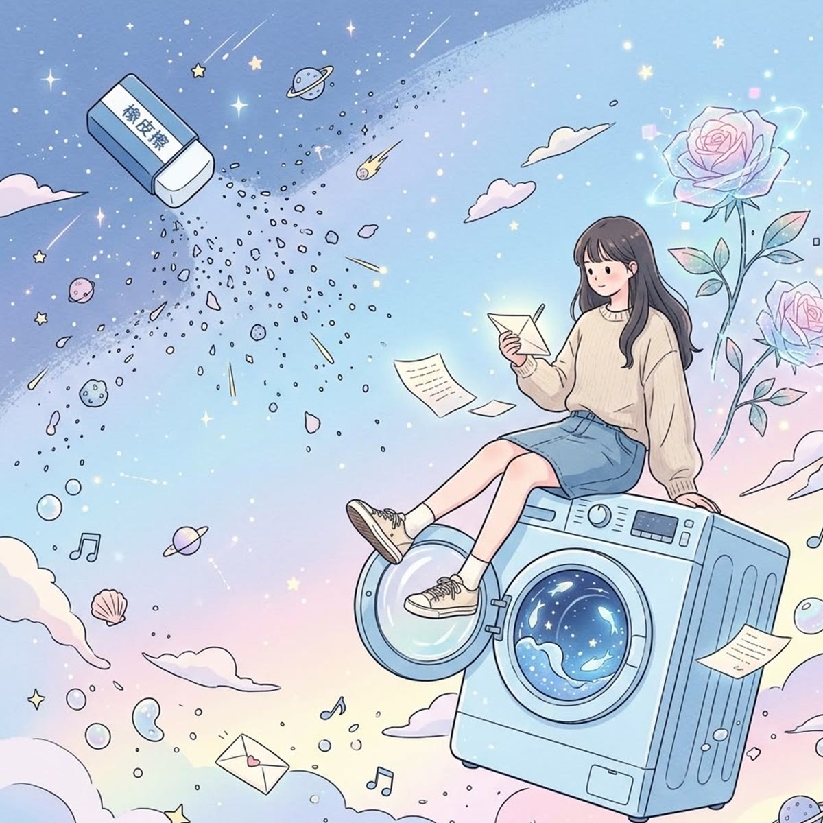 愛上你的一首詩 韓文版 專輯封面