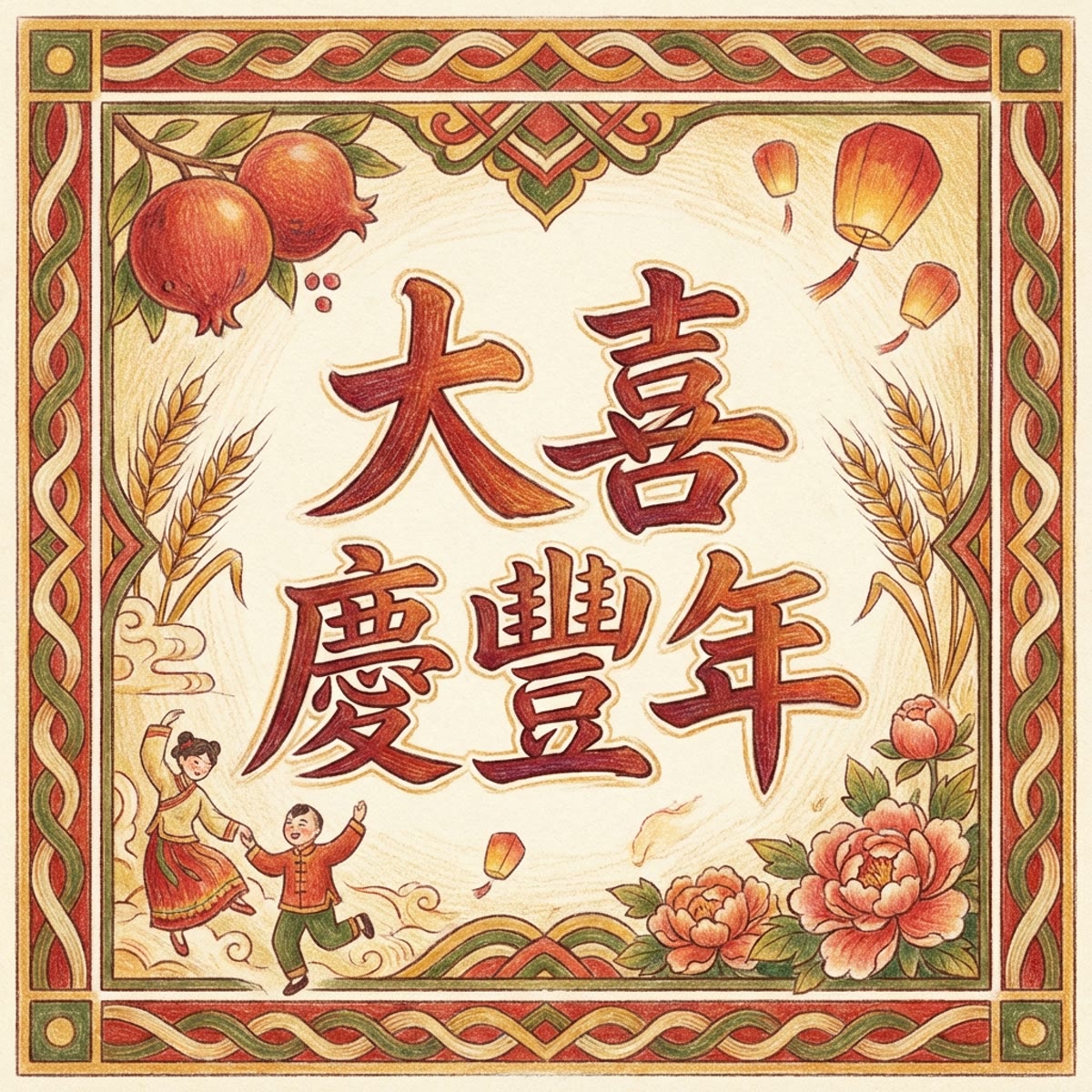 大喜慶豐年 專輯封面