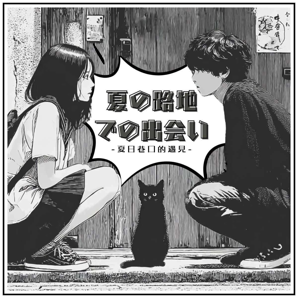 夏日巷口的遇見-日文版 專輯封面