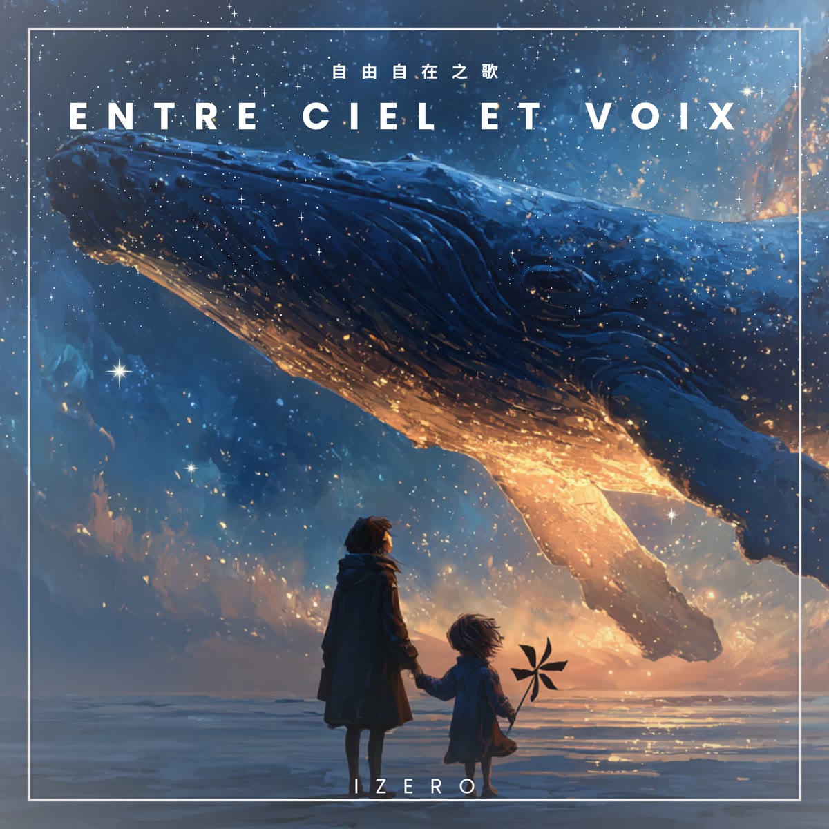 自由自在之歌-法文版（Entre ciel et voix） 專輯封面