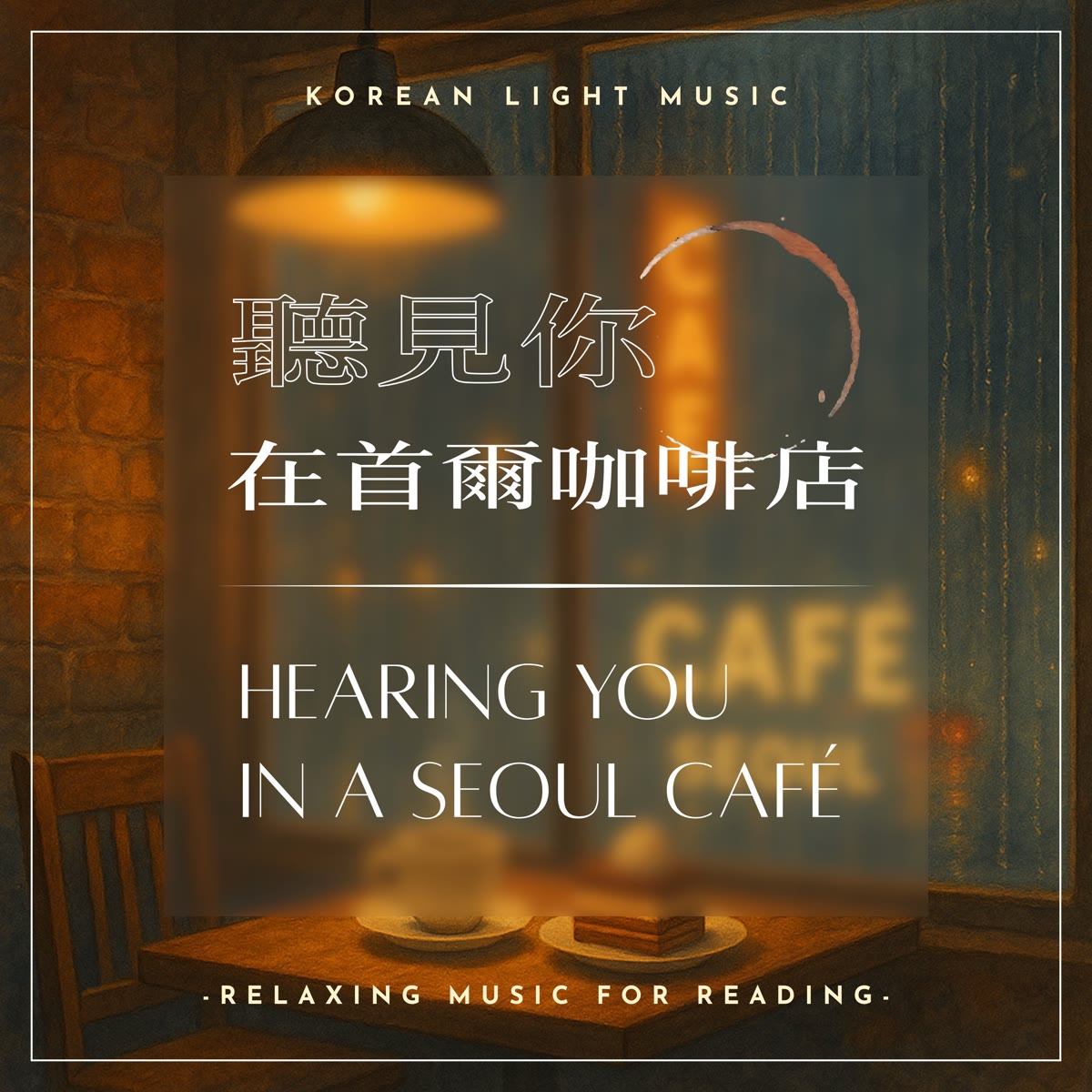 聽見你在首爾咖啡店-韓文版 專輯封面